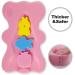 Hallo Soft Infant Bath Sponge | Skid Proof Baby Bath Mat, Odor Free (Pink) - Buy Online on GoSupps.com