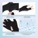 Buy Spacepower UV Gloves for Nails - 4 Pcs UPF 50+ Anti-UV Protection for Gel Manicures (Black Pink) - International Shipping Available - Buy Online on GoSupps.com