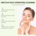 Matcha Moisturizing Facial Cleanser - Gentle Pore Cleansing Oil-Control Daily Skincare For Fresh & Healthy Glow (No Tightening)(2PCS) - Buy Online on GoSupps.com