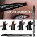Anjoize Eyebrow Pen Anjoize 4-Tip Microblade Brow Pen Anjoize Eyebrow Microblade Pen Fine-Stroke Long Lasting Waterproof and Smudge-Proof Creates Natural Looking Eyebrows (04#) - Buy Online on GoSupps.com