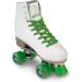 RollingBunny High-Top PU Leather Roller Skates - Women/Girls, White, US 6.5 (W6.5-W7) - Buy Online on GoSupps.com