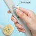 Exfoliating Shower Back Scrubber with Soap Dispenser - Long Handle Bath Brush for Deep Cleansing and Skin Exfoliation - Gray - Buy Online on GoSupps.com