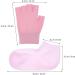 iplusmile Moisturizing Gloves Socks Set Gel Lined Sock and Glove Soften Repairing Dry Cracked Hands Feet Skin Care Tools for Women Men - Buy Online on GoSupps.com