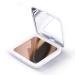 LWF VEN Travel Makeup Mirror with Light  Portable Compact 1X / 5X Magnifying Cosmetic Mirror  Rechargeable Pocket Mirror for Handbag  Purse  Gifts for Girls