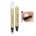 6 Color Neutral Eyeshadow Stick with Blending Brush - Waterproof & Long Lasting Eye Brightener for Smoky Metallic Makeup - Pearl Pink Brown - 01 - Buy Online on GoSupps.com