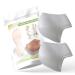 2 pairs of heel protectors made of silicone transparent |Socks for men and women |Cream feet very dry and damaged plaster bladder protection protection for shoes transparent to foot pain
