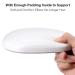 Nail Arm Rest Elbow Cushion - Microfiber Leather Hand Rest Pad for Nail Techs - White - Buy Online on GoSupps.com
