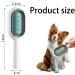 Buy Multifunctional Cat Brush with Water - Perfect for Short Hair & Massage | Blue Pet Hair Removal Comb - Buy Online on GoSupps.com