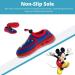 Disney Mickey Mouse Boys Water Shoes - Toddler/Little Kid Aqua Socks - Beach Sandals for Kids - Quick Dry Pool Slides - Blue/Red - Buy Online on GoSupps.com