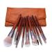 11 Violet Branch Makeup Brush Set - Eco-Friendly Wood Handle Anti-Animal Hair Tool for Flawless Makeup Application - Buy Online on GoSupps.com