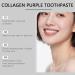 Collagen Purple Toothpaste Strengthens Enamel (Builds A Protective Layer) Resists Acid Erosion Repairs Enamel(2pcs) - Buy Online on GoSupps.com