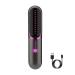 Hair Straightener Brush Travel Hair Brush Straightener Portable Anti-Frizz Styling Straightener Hair Curling Comb USB Charging Straightener for Salon Home Barbershop Refer to description