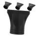 IWOWHERO 4pcs Hair Dryer Accessories Hairdryer Narrow Nozzle Hair Dryer Attachment Dryer Parts Black Plastic