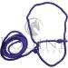 Equine Outlet Adjustable Small Rope Halter - Pony Sheep Llama Section A Shetland Calf (Pink/Purple) Pink / Purple - Buy Online on GoSupps.com