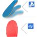 FRCOLOR Orthopedic Insoles for Leg Correction | Arch Support & Cushioning | Child Size | Blue 18x7x1 cm - Buy Online on GoSupps.com
