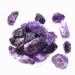 Wholesale Natural Semi Precious Stone Amethyst Raw Rough Crystals for (Color : 200g)