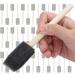 InfantLY Bright 10Pcs Foam Paint Brushes Set for Acrylic Painting & DIY Crafts - 1 inch Sponge Brushes with Wood Handles - Buy Online on GoSupps.com
