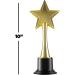 Prextex 10-Inch Gold Star Award Trophy - Ideal for Trophy Awards, Parties, and Celebrations - Buy Online on GoSupps.com