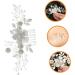 MAGICLULU Flower Comb Hair Jewelry Pearl Hair Accessories Hair Comb for Bride Wedding Bride Hair Comb Wedding Hair Accessories for Brides Headpiece for Bride Bridal Hair Accessory - Buy Online on GoSupps.com