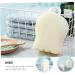 Beavorty 6 Pcs Exfoliating Bath Sponge Set - Comfortable Rubbing Balls Facial & Body Loofah - Ideal for Skin Care - White Polyester - Buy Online on GoSupps.com