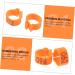 100 pcs Xuan Feet Charms Colorful Hen Leg Drumstick Number Products Stuff Identification Pigeons 1.3X1.3CM Orange - Buy Online on GoSupps.com