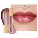 Oulac Clear Glitter Lip Plumper Gloss with Mirror Finish Moisturizing & Reduce Fine Lines Lip Oil Refuse Chapped Lips Non Sticky Lip Gloss for Girls Women  4.5ml/0.15fl.oz Glamorize(C08) Glamorize(C08) Mauve Pink with Go...