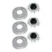 3 Pi ces Compatible Avec FLYCO FR12 FS966 FS927 FS900 FS901 Remplacement De Lame De Rasoir Silver