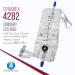 Dynarex Urinary Leg Bag - Catheter Use Non-Drip Closure Anti-Reflux Valve 1000 ml Capacity 12 Pack - International Shipping Available - Buy Online on GoSupps.com