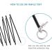 BRILLIANCE4U 14ft 8.7in Pre-Assembled Aluminum Tent Pole Replacement - 7001 T6 Heated Tent Rod - Buy Online on GoSupps.com