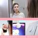 TOUCHBeauty 10X Magnifying Compact Makeup Mirror with Silicone Suction Cup - Long-Lasting Locking, 4 Round Travel Cosmetic Mirror - Buy Online on GoSupps.com