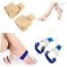 Healeved 6-Piece Toe Nail & Bunion Protector Set - Pedicure Stand, Thumb Splint, Toe Dividers - Assorted Colors - 13X6cm - Buy Online on GoSupps.com