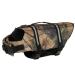 Dog life jacket swimming safety coat swimming vest lifeless rescuer with grip for small dog puppies large dog (camouflage flat l) l camouflage flat
