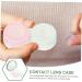 Buy Homsfou Contact Lens Container Set with Mirror - Travel-Friendly Compact Lens Storage Case - Buy Online on GoSupps.com