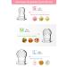 Food Feeder Baby Fruit Feeder Pacifier (2 Pack) with 3 Different Sized Silicone Pacifiers Infant Teething Toy Silicone Teether and Squeeze Baby Food Dispensing Spoon Baby First Feeding Set by MICHEF - Buy Online on GoSupps.com