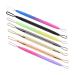 Didiseaon 7pcs Double-headed Extrusion Ring Pore Cleaner Pimple Stainless Steel Cleaning Kit