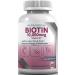 Herba Heal Biotin 10 000MCG Capsules Hair Growth Vitamin B7 Pills - High Potency Supplement for Healthy Skin Nails and Hair - Vegan Biotin for Women | Hair Growth for Men