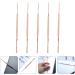 5pc Spring Earpicks Wax Curette Set - Stainless Steel Ear Cleaner for Adults | Comfortable and Sturdy Earwax Remover with Simple End Design - Buy Online on GoSupps.com