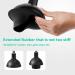 Modern 2-in-1 Toilet Plunger and Brush Combo Set with Holder - Gray, Heavy Duty Bathroom Cleaning Tool - Buy Online on GoSupps.com