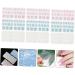 Beatifufu 30 Sheets Sticker Tabs Sticker Labels Nail Tabs Nail Glue Stickers for Press on Nails Nail Tape for Press on Nails Press on Nails Stickers Silica Gel False Nails Manicure - Buy Online on GoSupps.com