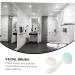 HAPINARY 1pc Face Brush Face Soap Brush Silicone Brush Facial Brush Handhled Face Skincare Removal Brush Hand Held Face Makeup Remover Brush Deep Cleaning Fiber White Beauty Tools - Buy Online on GoSupps.com