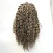 Buy Linen Brown Wavy Long Curly Hair Wig | Small Rolls Ladies Wig | International Shipping Available - Buy Online on GoSupps.com
