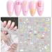Hot Nails Beauty DIY Salon Self-adhesive Back Glue Star Cloud Nail Sticker Nail Art Decorations Nails Sticker for Summer Nail Art Sticker - Buy Online on GoSupps.com