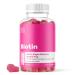 Biotin Gummies Highest Potency 10 000mcg Promotes Healthy Hair Skin & Nails Vitamins for Women Men & Kids - Non-GMO Gluten-Free Gelatin Free Vegan Friendly - 60 Gummies (Pack of 1) 60 Count (Pack of 1)