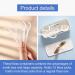 Portable Travel Tooth Flap - DOEE PICK Cooling Dental Floss Organizer with 36 Picks | Compact Floss Storage Box for Trips - Buy Online on GoSupps.com