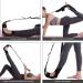 Sindax Yoga Strap Leg & Calf Stretcher - Adjustable Loops for Physical Therapy & Plantar Fasciitis Relief - Ideal for Pilates, Dance, and Gymnastics - Buy Online on GoSupps.com