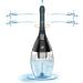 Anal Douche Enema Bulb with 5 Speeds&Anti Backflow enemas for Colon Cleanse Men Connected to Shower Hole-douches for Men(Black)