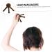 CLISPEED 4pcs Massager - Five Claws Spider Scalp Scrubber | Handheld Wenge Spa Tool for Relaxation & Stress Relief - International Shipping Available - Buy Online on GoSupps.com