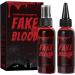  G n rique Washable Artificial Blood 60ml Halloween Makeup Kit Safe Multipurpose Liquid for Cosplay Outdoor Films Horror Parties Photography Stage Performances - Buy Online on GoSupps.com