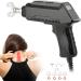 Chiropractic Adjustment Tool - Electric Vertebral Massage Device with 6 Massage Heads & 30 Adjustable Stages - Body Relaxation Pistol (Black EU) - Buy Online on GoSupps.com