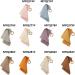VsilaY Baby Bibs with Wooden Teether - Soft Cotton Burp Cloths for Newborns | Snap Button & Absorbent Towel - Buy Online on GoSupps.com